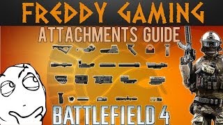 BF4 Weapon Attachments Guide  Best Weapon Setups  Battlefield 4 Gameplay [upl. by Leveroni]