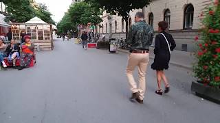 Stockholm Travel Guide  Walking Mariatorget to Stockholm South station [upl. by Kinghorn953]