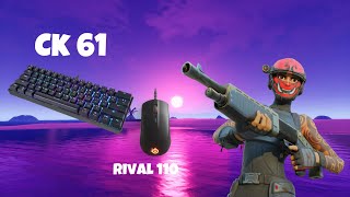 FORTNITE 🤩 ASMR 🤩 CK61 KEYBOARD SOUNDS [upl. by Cerallua623]