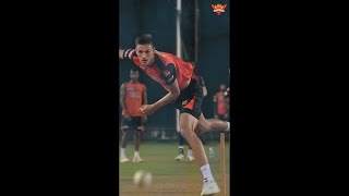 Marco Jansen in the Nets  SRH  IPL 2022 [upl. by Mauchi174]