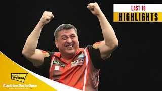 WINNING IN STYLE  Last 16 Highlights  2023 Austrian Darts Open [upl. by Enialem]