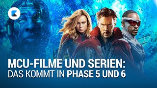 MarvelFilme und Serien bis 2027 Das erwartet MCUFans in der MultiverseSaga [upl. by Eicnahc]