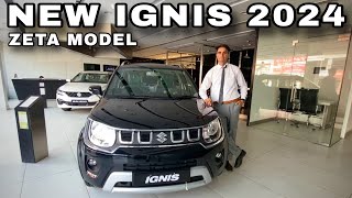 Ignis Zeta 2024 detailed review  Huge discount on Ignis  New Ignis black 2024 [upl. by Aziar]