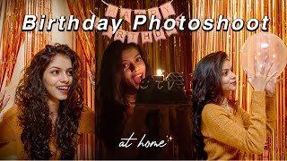 Birthday photoshoot  Birthday photoshoot ideas at home  birthday poses poses with cake for girls [upl. by Norihs745]