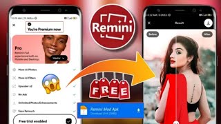 Remini Mod Apk Download Premium Unlocked 2024 । How to Get Rimini Premium For free 2024 [upl. by Gabe726]