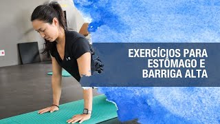 LIVE EXERCÍCIOS PARA ESTÔMAGO ALTO E BARRIGA ALTA [upl. by Dnalon152]