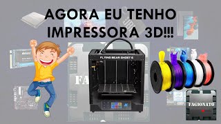 Agora eu tenho Impressora 3D [upl. by Nela]