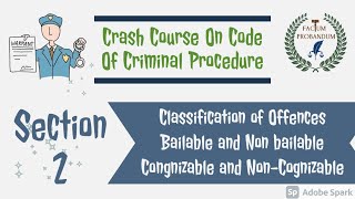 Classification Of Offences under Code of Criminal Procedure 1973 [upl. by Ranite21]