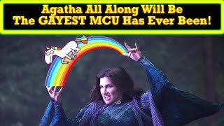 Agatha All Along Promoting Itself As Gayest MCU Project EVER Going Gay All The Way To FAILURE [upl. by Belvia]