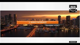 L Series Interface Training Video [upl. by Jeffry955]