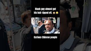 Curiosity took another turn on this black foreigner in Weihai City China [upl. by Richmond997]