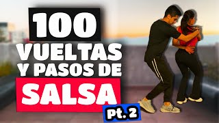 100 VUELTAS de SALSA que DEBES SABER 2 🔥 [upl. by Willumsen]