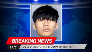 20YearOld Charged in 230M Crypto Theft After FBI Raid [upl. by Scarrow]