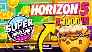 PONAD 1000 SUPERLOSOWAŃ 🎁 NAJWIĘKSZY OPENING W FORZA HORIZON 5 😱 [upl. by Darnall]