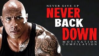 Best Motivational Speech Compilation EVER 6  NEVER BACK DOWN  30Minute Motivation Video [upl. by Nade867]