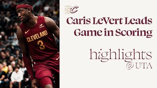 Caris LeVert Highlights  Cavs at Jazz  422024 [upl. by Caresa]