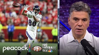 Analyzing Isaiah Likelys overturned touchdown vs Chiefs  Pro Football Talk  NFL on NBC [upl. by Areic]