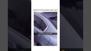 what the hell grandma doin 😭💀 subscribe bruh shorts viralvideo viralshort meme memes lol [upl. by Zeralda]