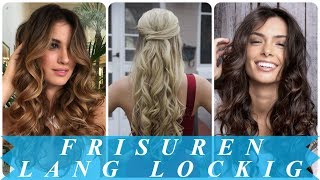 Schicke frisuren locken lange haare [upl. by Radloff]