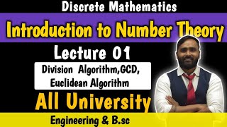 Introduction to Number TheoryLecture 01Division AlgorithmGCDEuclidean AlgorithmPRADEEP GIRI SIR [upl. by Vandyke]