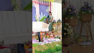 Swetha on her engagement MUA makeupbyagashya Bridalshorts weddingshorts tamilweddings [upl. by Amathiste]