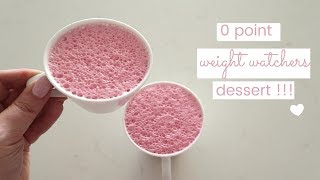 Weight Watchers Freestyle 0 Point Dessert Recipe FLUMMERY [upl. by Kirsteni]