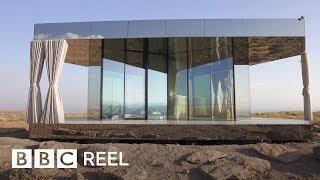 The glass house designed for the desert  BBC REEL [upl. by Billen]