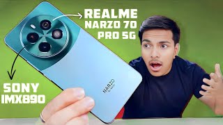 Realme Narzo 70 Pro 5G Unboxing  Crazy Camera 📸 Sony IMX890 With OIS [upl. by Nnayelsel]