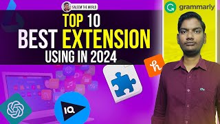 10 Best Extension Time Saving in 2024 in Telugu  Best Chrome Extensions in Telugu  tutorial [upl. by Bounds]