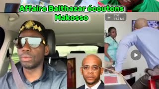 Makosso se prononce sur l’affaire Balthazar [upl. by Adhamh149]