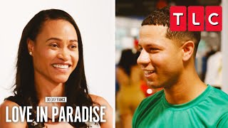 April amp Valentin Reunite  90 Day Fiancé Love in Paradise  TLC [upl. by Sucramrej742]