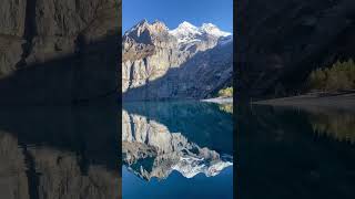 Oeschinensee Beautiful Stunning 😍🤩 switzerland [upl. by Nabru315]