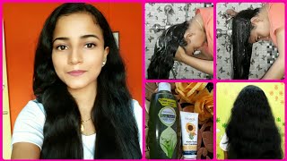 Patanjali kesh kanti ALOE VERA hair cleanser Honest Review How to apply shampoo and conditioner [upl. by Quiteris]