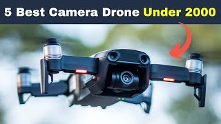 Top 5 Best Camera Drone Under 2000 in India 2024  Best Drone For Videography [upl. by Ninette]