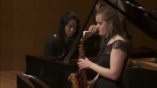 Creston Concerto for Alto Saxophone Mvt 3 [upl. by Sanburn]