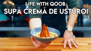 🧄 Supa Crema de Usturoi Prajit in Coaja  Supa de Usturoi Fina si Cremoasa  Life With Qoob [upl. by Ellerred]