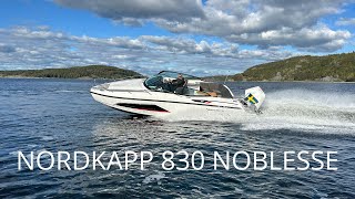 NORDKAPP 830 NOBLESSE  ORUST MARIN [upl. by Hett]