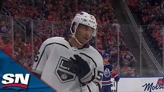 Kings Quinton Byfield Scores First Career Playoff Goal Off Slick Feed From Gabriel Vilardi [upl. by Dibri707]