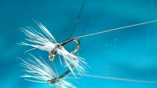 Tying a Small Spinner Dry Fly by Davie McPhail [upl. by Una]