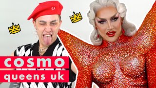 Drag Race UK star AWhora’s makeup transformation has left us speechless  Cosmo Queens UK [upl. by Lehcsreh747]