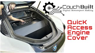 Quick Access Panel via 3D Scanning and Lasers  Building a 13B Rotary BMW i8 EP7 [upl. by Aeli]