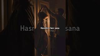 Hasretim ben sana deli gibi hasretim Lyrics  Sözleri shorts edit lyrics şarkısözleri [upl. by Ahseniuq]