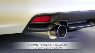 LEVORG × KAKIMOTORACING Regu06ampR Exhaust [upl. by Atteiram389]