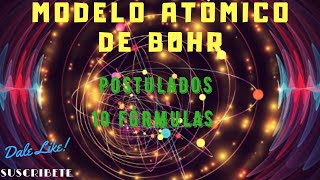 Modelo Atómico de BOHR EXPLICACIÓN Y FÓRMULAS  Profesor Q [upl. by Nakashima]