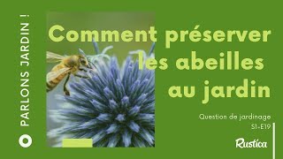 Comment préserver les abeilles au jardin [upl. by Mauldon930]