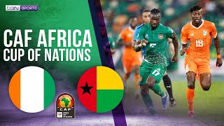 Ivory Coast vs GuineaBissau  AFCON 2023 HIGHLIGHTS  01132024  beIN SPORTS USA [upl. by Rawdon]