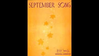 quotSeptember Songquot Bing Crosby [upl. by Peters364]