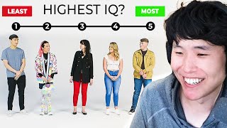 Ranking strangers IQ based on first impressions [upl. by Naam]