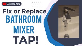 Stop the Drip Simple Steps to Fix a Leaking Bthroom Sink Tap [upl. by Nylasor977]