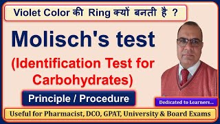 Molisch Test  Test for Carbohydrates [upl. by Evans]